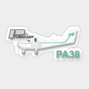 Piper PA-38 Tomahawk Sticker